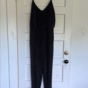 Eliza J Sparkling Black Jumpsuit large